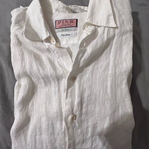 Thomas Pink Men’s long sleeve linen shirt